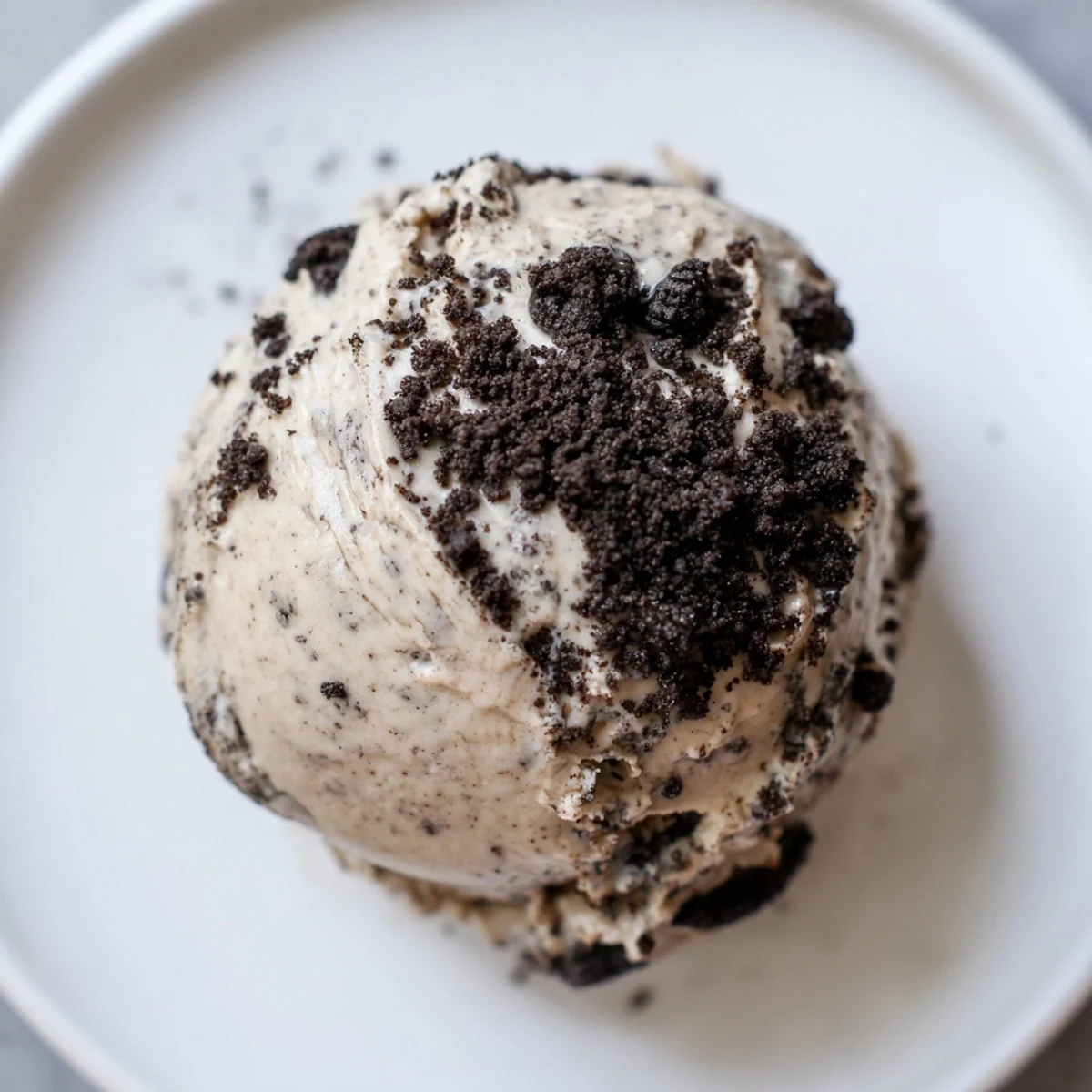 Cream Cheese Oreo Protein Balls with a creamy texture, perfect for a quick and healthy dessert.