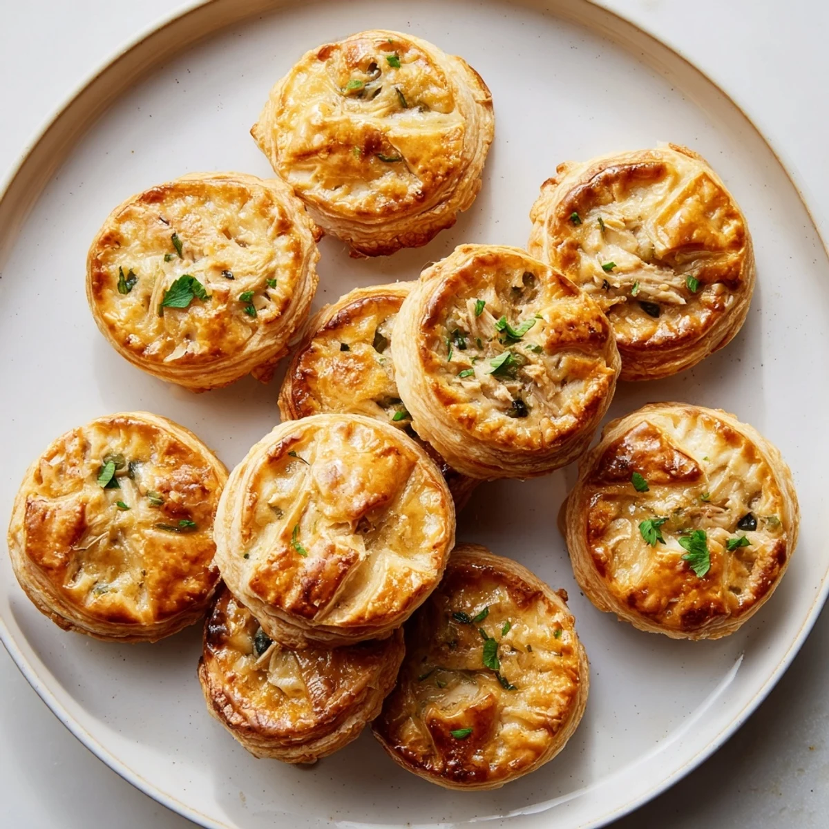 Chicken Piccata Mini Hand Pies