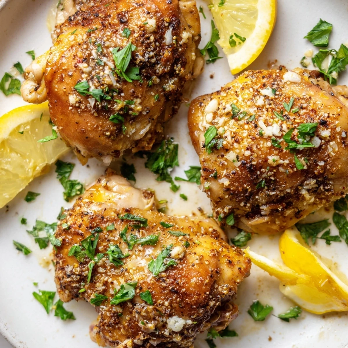 Tempting image of flavorful Greek yogurt chicken, a healthy and delicious Mediterranean creation.