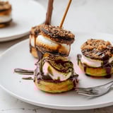 Smores Pumpkin Cheesecake Skewers