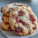 Soft Chewy Raspberry Sugar Cookies