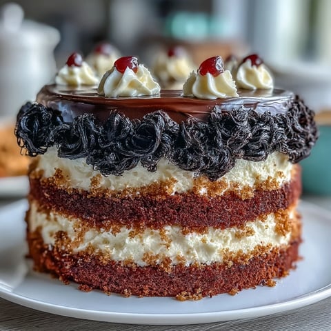 A slice of Betty Boop Cake reveals moist red velvet layers with creamy cream cheese frosting, ideal for a whimsical dessert table. 