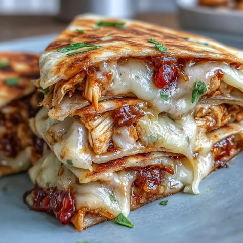 Crispy golden flour tortilla stuffed with shredded chicken, sautéed peppers, and melty cheddar, drizzled with hot honey BBQ sauce.