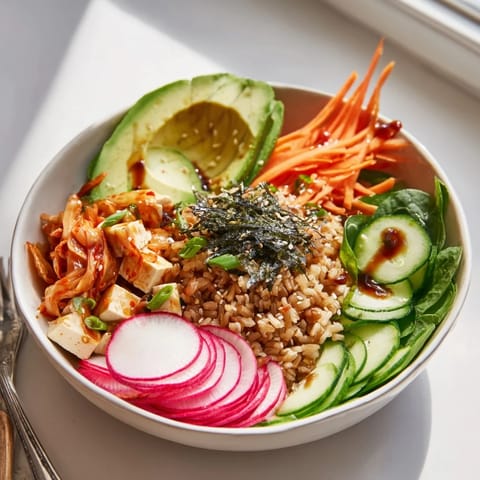 Fermented Vegetable Bowl Fusion