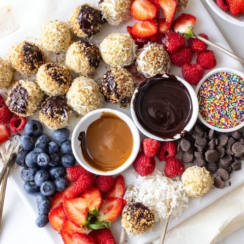 Deconstructed Dessert Board Cheesecake