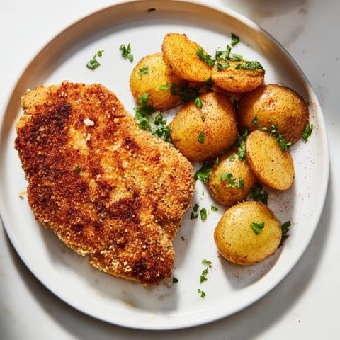 Crispy Parmesan Crusted Chicken
