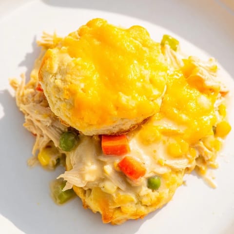 One-Pan Chicken Cobbler