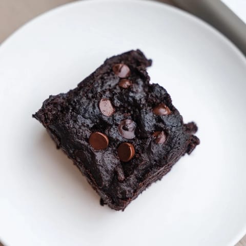 These rich Black Bean Brownies are a delicious, gluten-free dessert option with a beautiful texture.