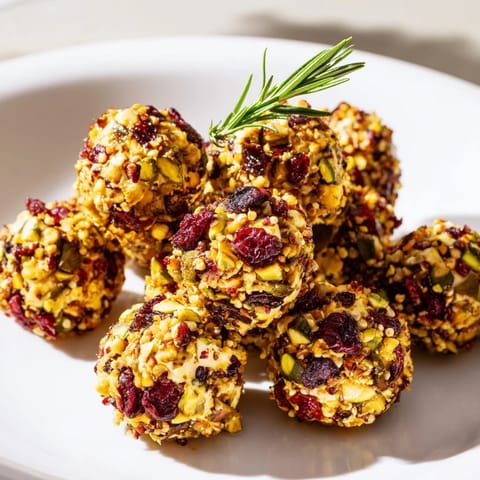 Festive Ornament Cheese Clusters