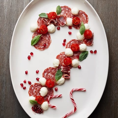 Candy Cane Zigzag Board