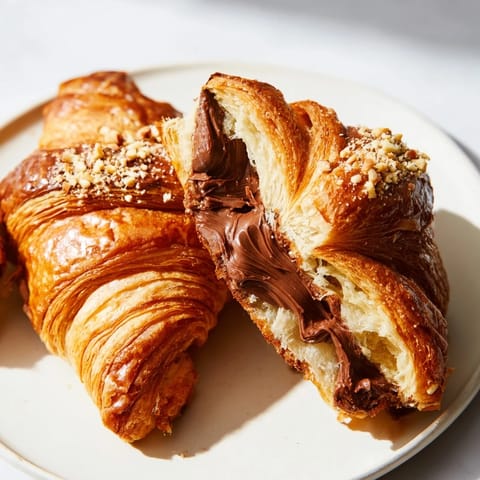Nutella Air Fryer Croissants