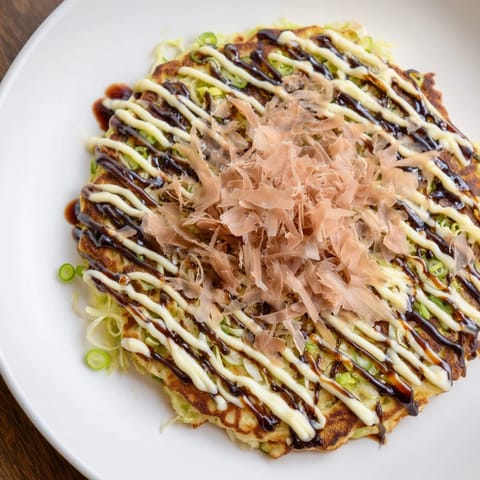 Japanese Okonomiyaki Pancakes