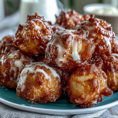 Golden dandelion fritters with crispy coating, served alongside a vibrant herb dipping sauce for a delightful appetizer.