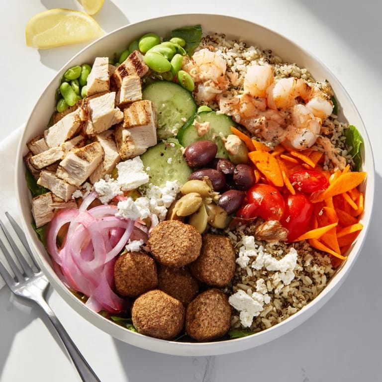 Guests create personalized meals with fresh ingredients in this build-your-own boards and bowls.  